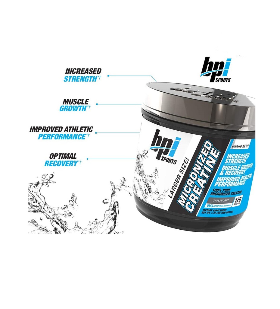 Creatina 600 gr BPI  (Importada USA)